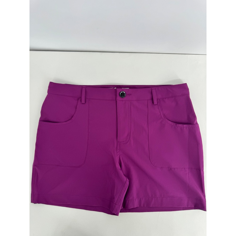 Reel Legends Freeline Shorts Womens Sz PM Magenta Purple Fishing Hiking Outdoor
